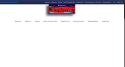Desktop Screenshot of burlesondriving.com